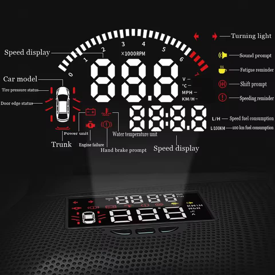 Car Head Up Display HUD For Jeep Cherokee (KL) 2016-2023 Auto Electronic Accessories Windshield Projector Alarm

Car Head Up Display:
For Jeep Cherokee 2016 2017 2018
For Jeep Cherokee 2019 2020 2021 2022 2023
- Reflecting Car Informations On the Windshield -
- Safe Driving Screen Projector -
Special Notice:
Only Fit the car of Left Hand Drive Country.
Please don't order for Right Hand Drive Country Buyers.
Please check the front speaker's outline to see if our HUD is the same as it before order. السليمانية, العراق


**إذا كنت صاحب هذا الإعلان وتريد حذفه لأي سبب، رجاءا أرسل رسالة إلى الدعم الفني**