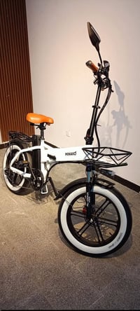 *بايسكل شحن ebike للبيع قابل للطي  ماركة MINAKQ روسي تجميع صيني  *ماطو...