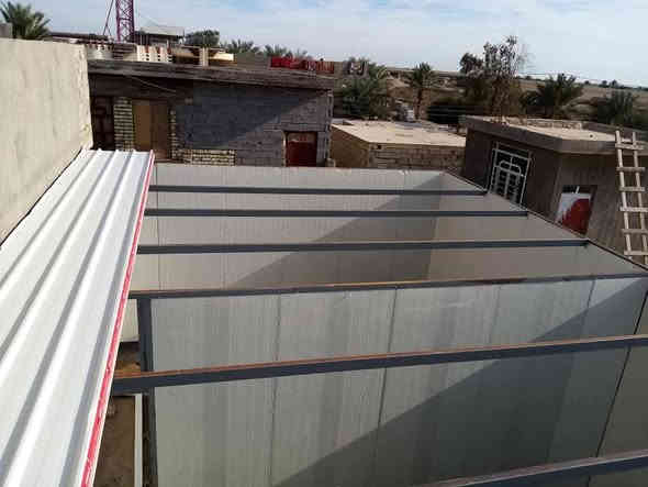 معمل الأخوين
لصناعة الكرفانات والبيوت الجاهزة من السندويج بنل 
مستعدون لانشاء المخازن والمحلات والمنازل والغرف من السندويج بنل 
انشاء مشتملات ذو الطابق والطابقين 🏠
نوع السندويج الدرجة الأولى (ميلانو )سعر المتر المربع كرسته وعمل داخل بغداد فقط ب(30) الف 
نوع السندويج الدرجة الثانية ( ليون ) سعر المتر المربع كرسته وعمل داخل بغداد فقط( 28) الف 
يتضمن الابواب والشبابيك ( pvc)
والكهربائيات المنشأة سعودي 
والإنشاء يكون حسب الطلب والمواصفات وضمان الصيانة 
يوجد تغليف جدار وسقوف ثانوي سعر المتر ١٢ الف كامل 
للاستفسار 
الاتصال على الرقم التالي 
*********** 
يوجد واتساب
