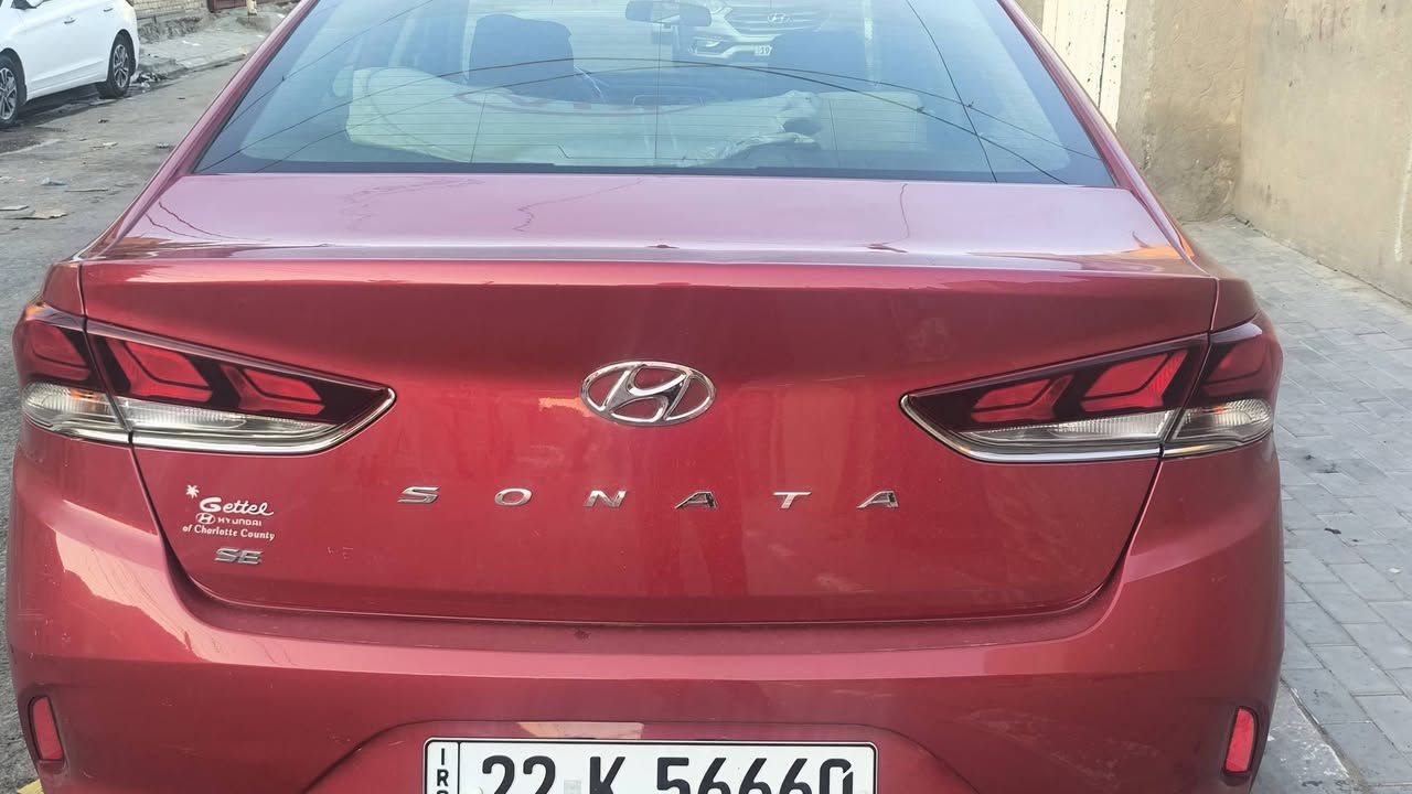 سوناته موديل 2018 وارد امريكى ليبل واحد بيه قطعتين صبغ باب الصدر والباب الخلفي سياره جاهزه كير ومحرك وتبريد مكفولات حداديه تخم تاير رقم اربيل الدولي هزه جديده تريد تحويل وكاله السعر 122 ورقة وبيه مجال موبايل 
***********
