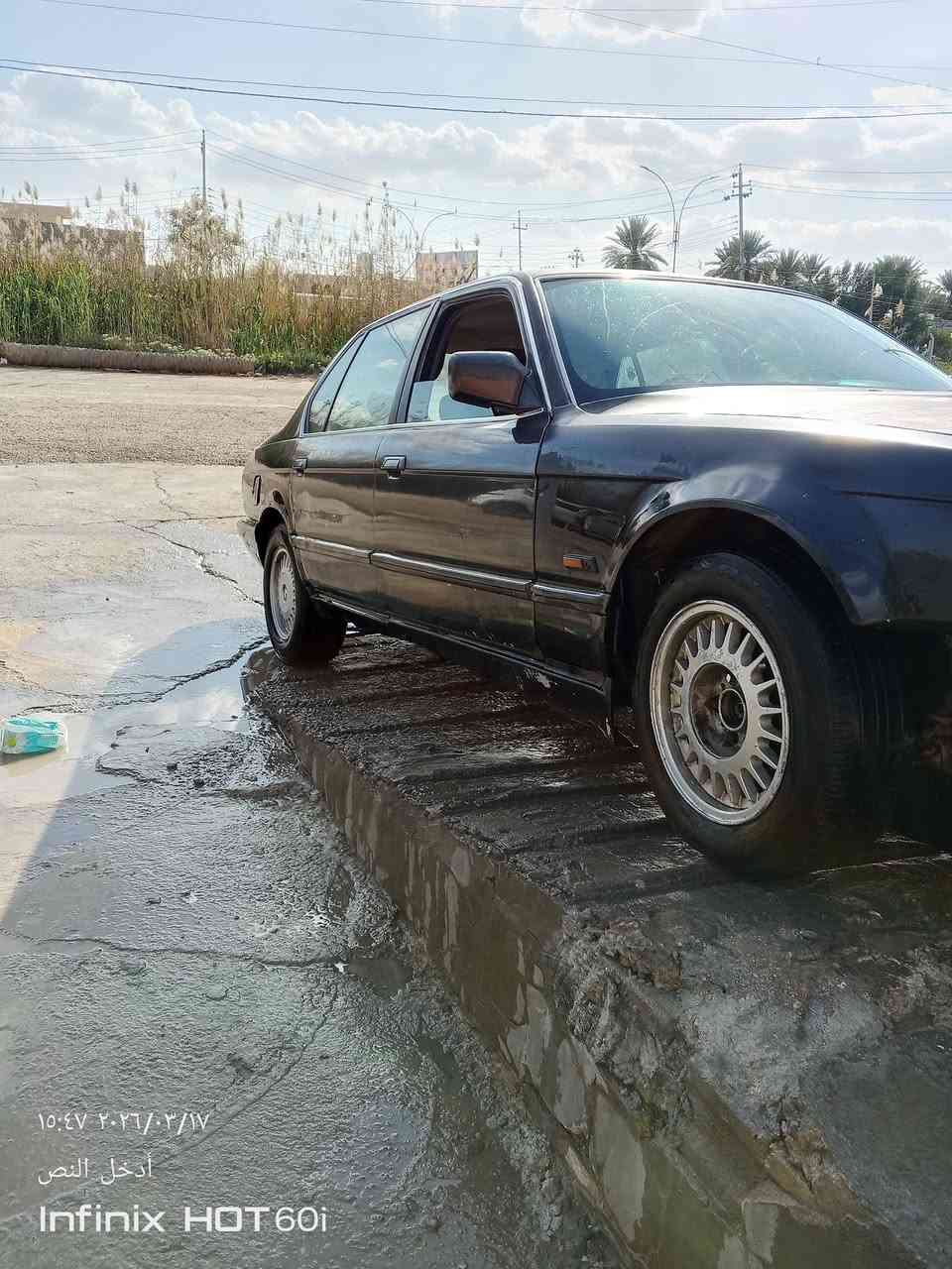 سلام عليكم بيم 730... مكينة وكير بطه 6فيشه وبطل رقم انبار راعيها بل حله شوكت ما تريد مداور سياره كشرها جارد ....سياره خير من الله بيع أو مراوس سعر 30وبيها مجال المكان كربلاء العطيشي الحسينيه الرقم ***********شعندك مراوس نزل
