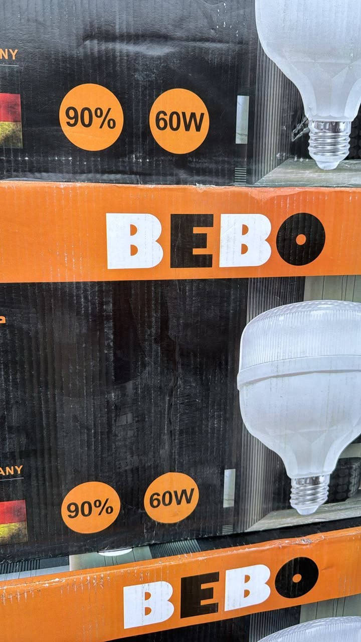 يالله 
اللهم صلي على محمدٍ وآلِ محمد 
مصـــــــــــــــباح  BEBO الأصلي 🔥
مايعجبك ترجعه مصباح غني عن التعريف 
متوفر 
20واط 2000دينار 
30واط 3000دينار 
40واط 4000دينار 
50واط 5000دينار 
60واط 7000دينار 

#وأيضاً_يتوفر_لدينا (لحوم و ألبان و مواد غذائية و كوزمتك)  

#يوجد_لدينا_توصيل 
 
#ماركت_حي_الصدريـن مقابل جنه أسعار النصر 
#عنواننا_الثقة_والتميز 
#أهلا_بـزبائننا_الكرام


**إذا كنت صاحب هذا الإعلان وتريد حذفه لأي سبب، رجاءا أرسل رسالة إلى الدعم الفني**