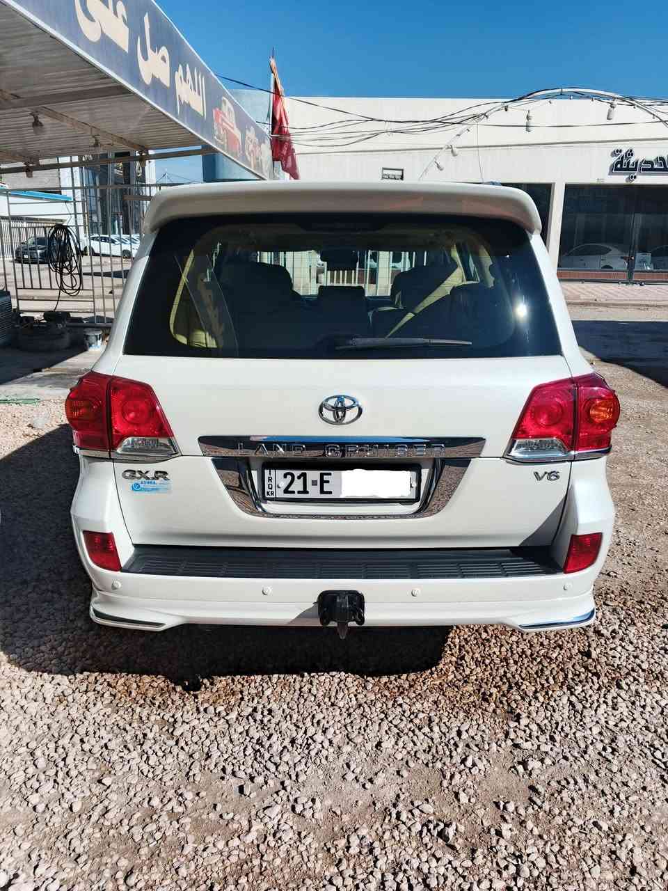 سلام عليكم                                                                    لاندكروز 2012 ساز اصل.                                                السيارة جديدة كلش وماشية 140 ماكو وحدة نفسها بل عراق ماشية 140. وياها بصمتين إصليات                          السيارة فول معروفة مواصفاتها                                           سعر 385 🫰.                                                            السيارة مقفولة مكان السيارة بل نجف                               الرقم. ***********
