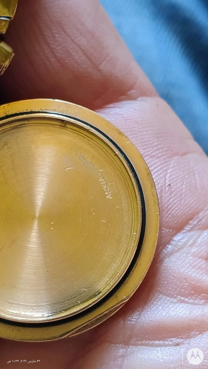 @إشارة ماركو ڤالنتينو
دوبليه روز جولد ٢٠مايكرون
كرونو جراف مينا مطعمه دهب
اوستيك جلد طبيعي طاووس
زطاج ياقوت ضد الخدش
ماكينا إتا ٢٥١٥ بطاريه ڤي 
قفل الاويتسك لمتد سهل الغلق
المهتم بيع مباشر ٥٠٠٠


**إذا كنت صاحب هذا الإعلان وتريد حذفه لأي سبب، رجاءا أرسل رسالة إلى الدعم الفني**