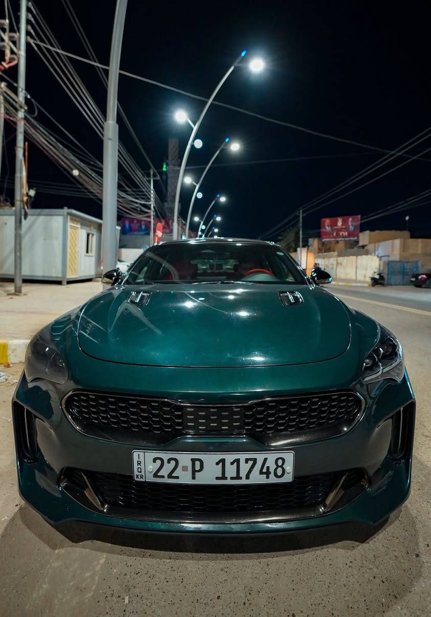 🔷السيارة : كيا ستينكر GT LINE
🔷سنة الصنع : 2022
🔷اللوحة : اربيل ترقيم جديد  
🔷الضرر : جاملغ الامامي فقط.حادث سطحي 
 (صور الضرر مرفقة بالاعلان)
🔷ضرر الايرباك : بدون ضرر.

__________________________________
🔷المواصفات : 🔥
🔹حجم المحرك 4 سلندر 2.5L توربو 300حصان
🔹عداد المسافة ٦٩ 
🔹فتحة سقف بانوراما 
🔹حساسات امامية وخلفية
🔹رادار امامي وجانبي وخلفي
🔹تنبيه الخروج عن المسار
🔹كراسي جلد احمر عمل بدبي 
🔹كراسي كهرباء
🔹ميموري كرسي السائق
🔹تبريد وتدفئة الكراسي الامامية
🔹شحن هاتف لاسلكي NFC
🔹اوتو هولد
🔹 تحكم ستيرن جهتين
🔹ويل كب حجم 18 انج مع اطارات بحالة جيدة
🔹لايتات LED بالكامل
🔹شاشه تحكم بالايعازات
🔹بصمة ابواب وتشغيل وتشغيل عن بعد
🔹مع باقي المواصفات الاعتيادية


**إذا كنت صاحب هذا الإعلان وتريد حذفه لأي سبب، رجاءا أرسل رسالة إلى الدعم الفني**