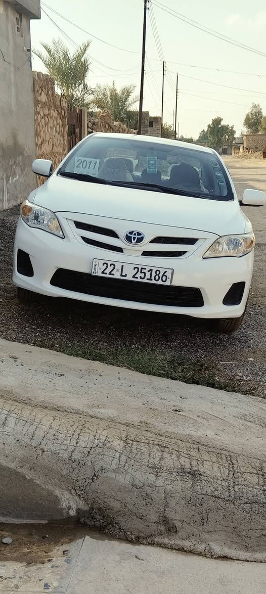 كورلا موديل 11كندي سياره جاهزه من كلشي شرط كير مكينه هاتف *********** صلاح الدين  بيجي
