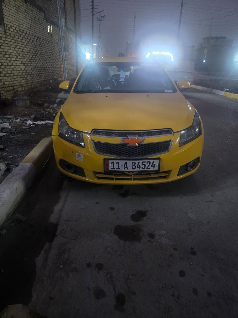 السلام عليكم شوفرليت كروز 2012 محرك 1400 تيربو وارد امريكي حادثها بنيد وجاملغ الأيمن بدون دواخل سيارة نظيفة جدا مصفره غرامات وهيئة كير مكينة جدد داخل جديد شاشة اندرويد حجم كبير تحكم كامل عن طريق الشاشه تبريد تدفئة رقم بغداد تحويل مباشر السعر 75 وبيها مجال موبايل ***********
