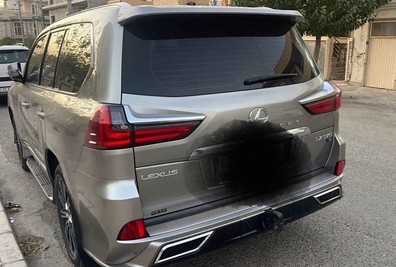 لێگزس  LX570s 2018 قەپات مواسەفات  برێمی 
تەنها ‎80 هەزار کیلۆمەتر ڕۆشتووە
بەصمە - شاشە - کامێرە - حاسە و ڕادار
 - کوشن جلد و کارەبا و میمۆری-
 -  کوشن سارد و گەرم - دەبڵی هەوا  
 -  - سنوق شەفت - مۆدی لێخوڕین  -
 -   سوکان کارەبا - تەبرید مەرکەزی 
 -   - ٣ شاشە و زۆر زیاتر ……زۆر تازەجوان ماشاالله 
گێڕ و مەکینەی بەشەرت نەکراوەتەوە
سەنەوی و ڕەقەم و هەزە
 و ژینگە و ڕێگاوبان تازەیە تا ٢٠٣٠
 ٤ تایەی تازەی لەژێرایە

سعر : لە کۆمێنت داوای بکە ڕاستەوخۆ بۆت دێت 🤖 

دینار مەسرەفی تیا نییە ماڵی دۆستە سەیارەکە
 زۆر تازە و ڕێک و پێکە ماشاالله سەیارەکە
 تەحویل و غەرامە بەشەرت

ژمارەی مۆبایل :
***********
