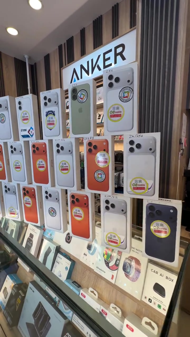 ⁨	‼️OS Mobile‼️ 
 17pro max 256gb master🧡🤍💙2,060,000
17pro max 256gb ZA🧡🤍💙 2,050,000
17pro max 256gb JA ESIm 🧡🤍💙1,825,000
‎الئ زبائنا الكرام 
💸توفير البيع بالتقسيط المريح 💸

ومدة التقسيط 10 أشهر 🗓️
ونضام الاقساط رح يكون الئ حاملين الكي كارد 💳الرافدين  حصراً
( الموضف المدني . العسكري . والمتقاعد ) 

تحيانتا لكم ونتشرف في زيارتكم في جميع افرع OS 

‎‏‎‏‎‏‎‏‎‏‎‏‎🏤الفرع الاول 1️⃣مول المنصور الطابق الاول مقابيل النسق 
‎لصيرفه *********** 🏦
‎‏‎‏‎‏‎‏‎‏‎‏‎📱الفرع الثاني2️⃣المنصور مجاور كباب حجي حسين*********** 
‎‏‎‏‎‏‎‏‎‏‎‏‎الفرع الثالث 3️⃣مول المنصور الطابق الاول بوث مقابيل 
‎‏‎‏ LC ***********

‎‏‎‏‎📩لطلب مراسله الصفحه او الاتصال 💌⁩
