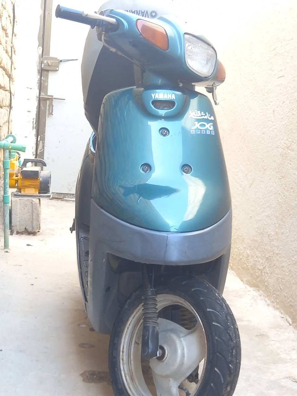 سلام عليكم
بطه للبيع دراجه مكفوله وجاهزه 
بلاديه محرك وسلف هندر تايرات 
دبلات كهربائيات اقفاله كله شغال 
سعره ب350 ومجاله قليل..  
شراي اتصل ***********
