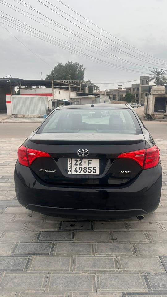كورلا 2018 xse
فول مواصفات حادثها جاملغ مبدل نفس اللون 
بدون صبغ بدون دواخل بدون ايرباگ
حالوب اجزاء من السياره 
السياره ماشيه 96 mi 
رقم اربيل باسمي 
السعر 136 
للاستفسار 
***********
