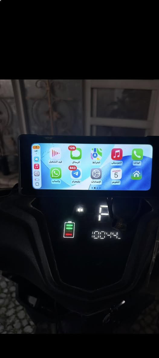 دراجة شحن سكنس من الوكيل حيدر النيار غني عن التعريف طبعاً
ملف 2000 
البطاريات 6 كبار 
اشارات يمين و يسار 
دبل أشارة 
الرجوع للخلف R
شاشة ديجتال 
مركب بالدراجة شاشة ( كاربلاي ) 
الدراجة مابيها حادث 
السعر 700


**إذا كنت صاحب هذا الإعلان وتريد حذفه لأي سبب، رجاءا أرسل رسالة إلى الدعم الفني**