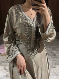 گلابيه مغربيه • حرير • مقاس 40