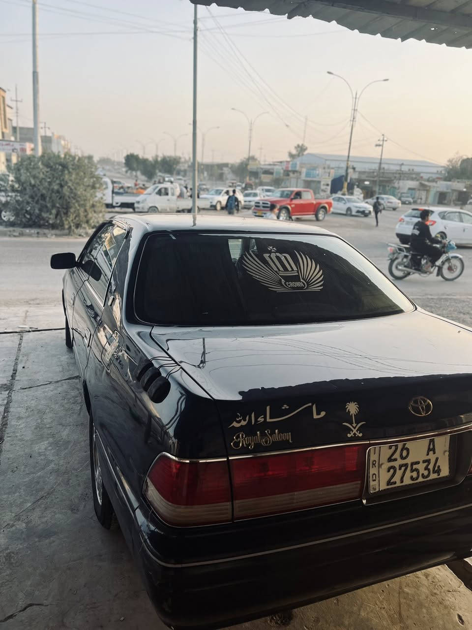 للبيع…
اصولي اصولي
كراون راس الثور 1998 
بدون كص بدون نقل جثه بدون صبغ
مكفولة كير محرك كفاله عامة
تبريد خير من الله
تحتاج فقط بوليش
رقم صلاح الدين مشروع وطني بأسمي
تحويل ثاني يوم وين متريد
سنوية 2030
هزة جديدة
السعر 95$
بيها مجال بسيط 
مكاني سامراء 
للاستفسار الاتصال 
***********
