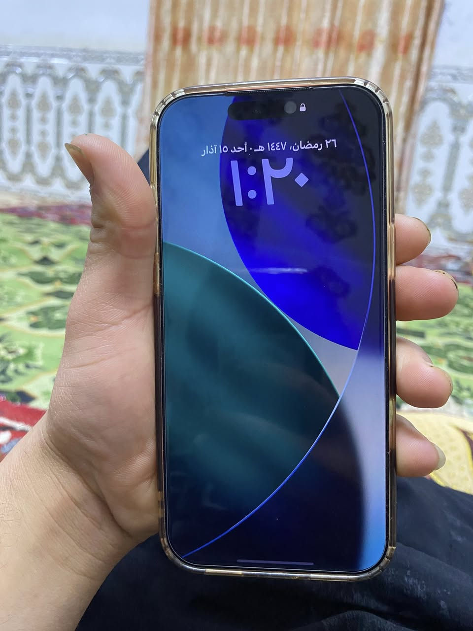 اسلام عليكم ايفون 17pro max كفاله عامه شرق اوسط بطاريه 100استعمال قليل مشحون40مره سعره خاص 
عنوان ديوانيه
***********
