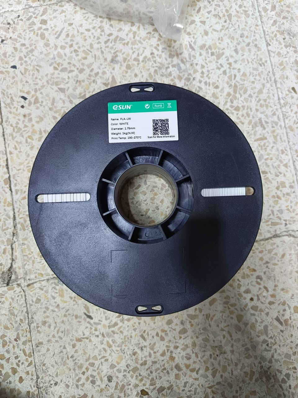 للبيع فلمنت eSUN PLA-LW لون أبيض (Lightweight) مخصص لطباعة الطائرات المسيرة والطائرات RC.
للبيع فلمنت eSUN PLA-LW لون أبيض (Lightweight) مخصص لطباعة الطائرات المسيرة والطائرات RC
تم استخدام حوالي 20 غرام فقط، وتم فتحه قبل يومين، حالته ممتازة ومحفوظ مع كيس مانع للرطوبة.
سبب البيع: عدم الحاجة إليه.
السعر: 30,000 دينار 
.


**إذا كنت صاحب هذا الإعلان وتريد حذفه لأي سبب، رجاءا أرسل رسالة إلى الدعم الفني**