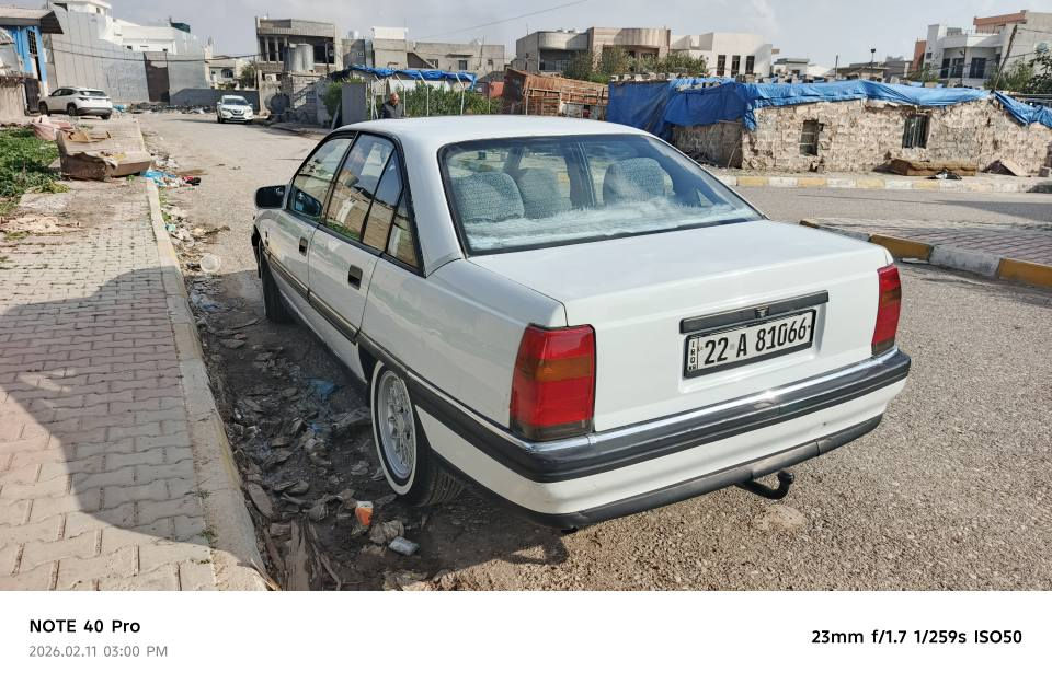 اوبل اويكا موديل 91 
سلايت 
رقم جديد حد 2028
بدون نواقص كير محرك بشرط
تحويل ثانى يوم
هيلال صبوخ
شاشه ايباد
كركوك
*********** كركوك, العراق
