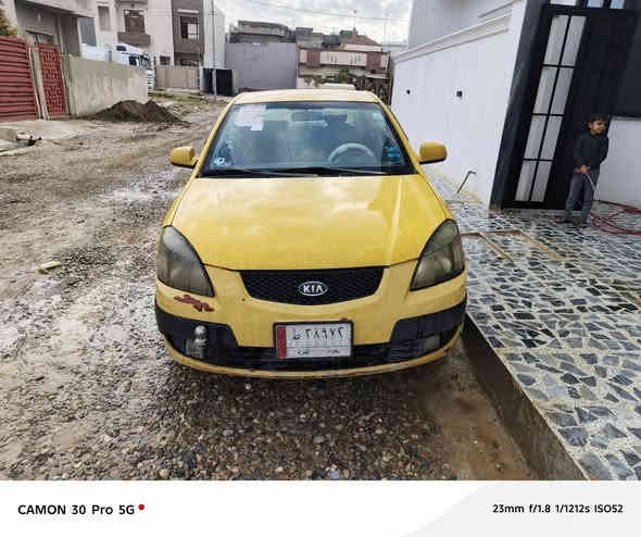 للبيع   السعر 83وبيها مجال
كيا ريو موديل 2007للبيع تكسي رقم بغداد الشرعي بل الموصل وشرط  الوكالة و التحويل وبيها كابون وهيئه وغرامات صفر مكينه كير شرط  حجم 16 المرغوبه كير  توماتيك جامات كهرب السيارة وارد كندي 

***********
