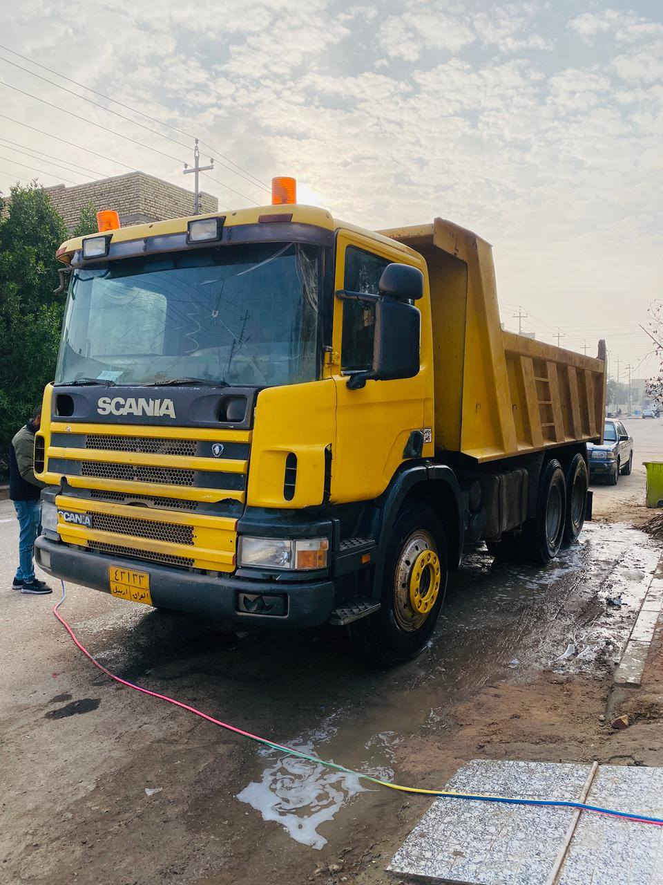 البيع سكانيا مديل 1997 رقم اربيل شرط التحويل مجموعه ورده كير 900 محرك 380 لاتنقيص شاصي مكفول لاكسر ولافطر باج بطن ولابخار سياره خير من الله بلادي قلاب طخم تاير تبريد حداده كهربايات كله جاهز مكاني ميسان الاتصال ***********
