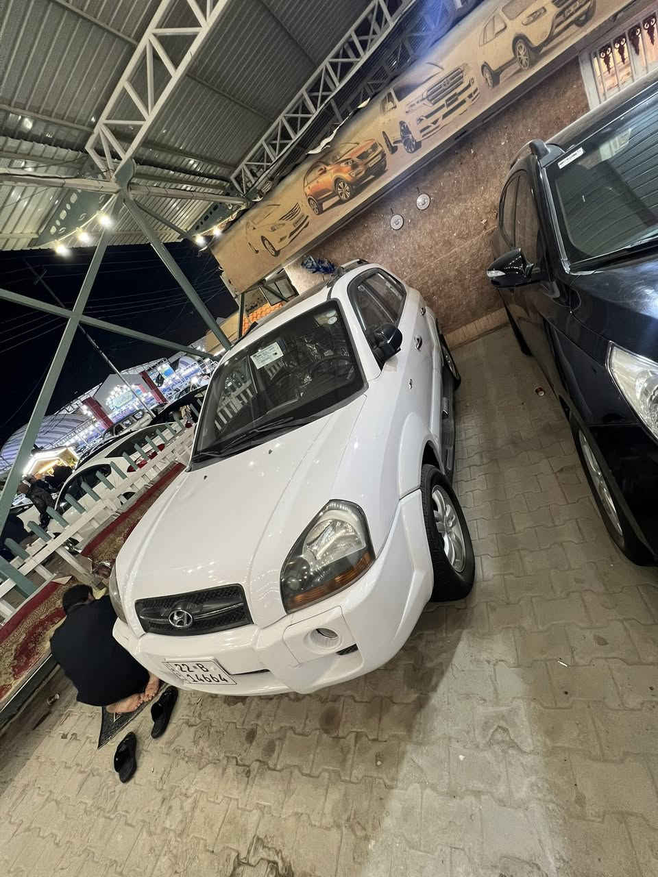 السلام عليكم توسان 2008 سياره مكفوله كفاله عده باب السايق شبر بي فقط فتحه فول موصفات ٤ سلندر فتحه سعره ١١٥ وبيه مجال بسيط النجف ***********
