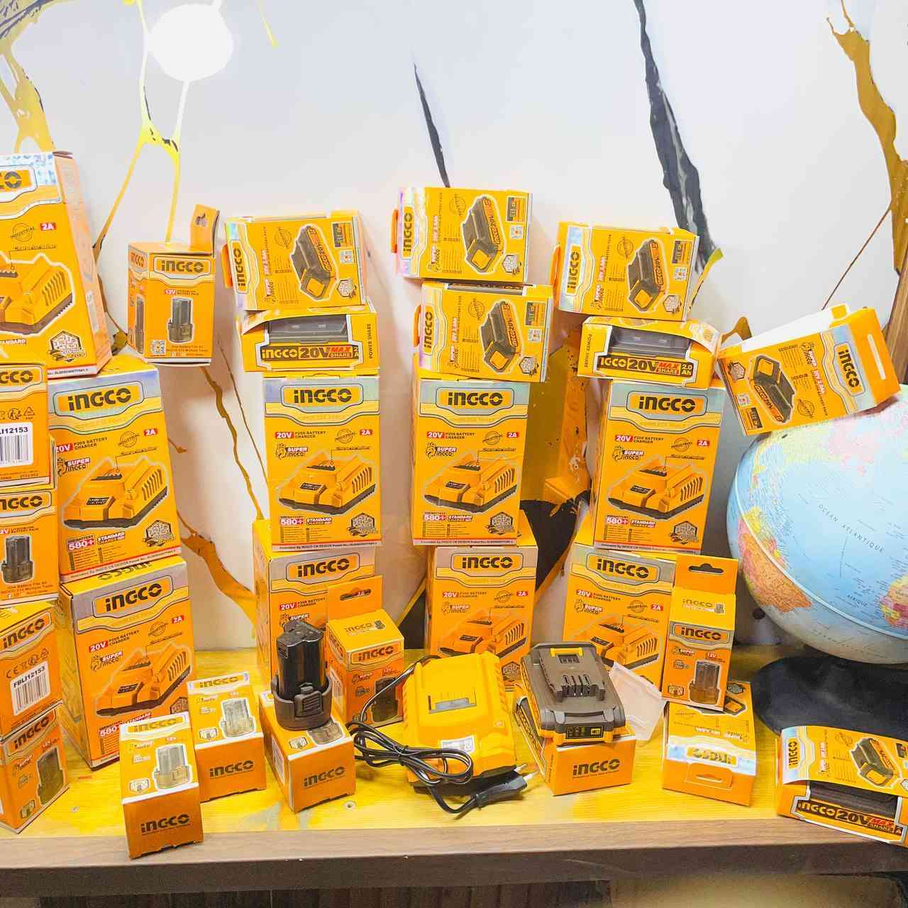 #الجيل_الجديد_توفر🔥:  مختلف انواع البطاريات الخاصه في الأجهزه الشحن [#جمله_مفرد]
أرقى المناشئ من حيث ساعات العمل+الكفائة ل أحدث الأصدارات شركة : MAIIOTA➿BIYOTI➿TMAKOTA➿ PARKSID🇩🇪
أصلي ختم {QR ~ code } ♻️{ لكي نضع بصمة🫆ثقة لكل من يتعامل معنا .

#العنوان : بابل/محاويل —التوصيل 5 الاف 🚚 — ل تفاصيل اكثر يرجى التواصل خاص / واتساب : ***********
