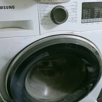غسالة سامسونج 8 كيلو جانبيه تعمل وبدون اي عطل ولا تصليح السعر 140بغداد...