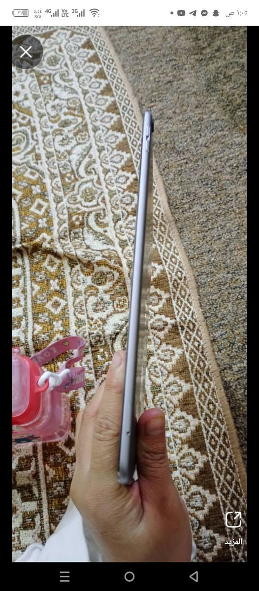 سلام عليكم أيباد 10.5 برو ذاكره 64 مكفول ما مفتوح برغي جديد استخدام 5 شهر فول ببجي 60 فريم سبب بيعه محتاج فلوس سعر 260 بي مجال عنوان بغداد رقم ***********
