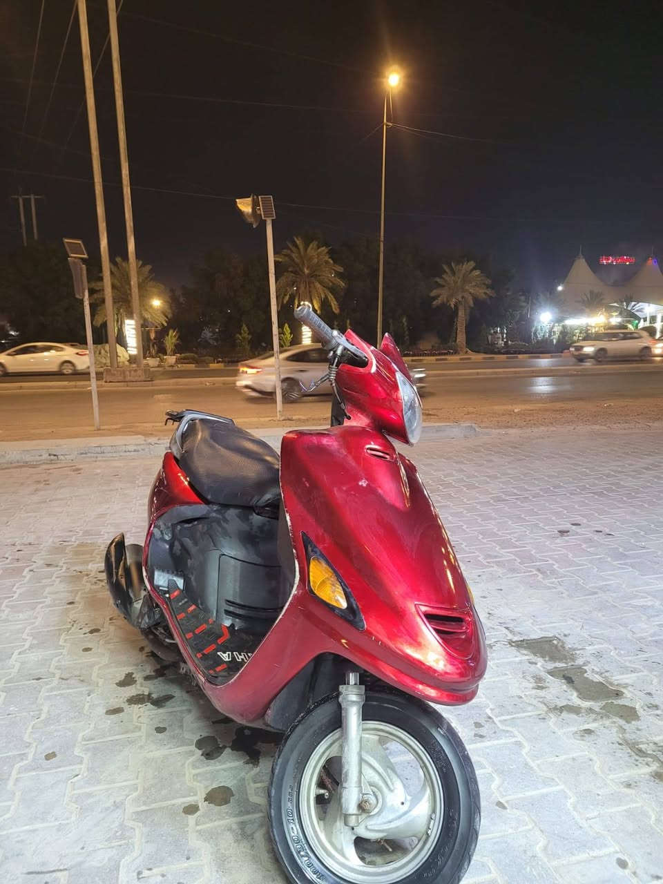 سلام عليكم فراشه للبيع دراجه نضيفه مسويله أدامه تخم كهربايات نكره سلف كله جديد محرك ناعم مال جناي 
سعر ٤٠٠

***********
