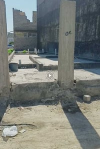 قطعة كاع بل فحامة شارع المركز 100 متر 5x20 الكاع مبنية بتلو  للاستفسار...