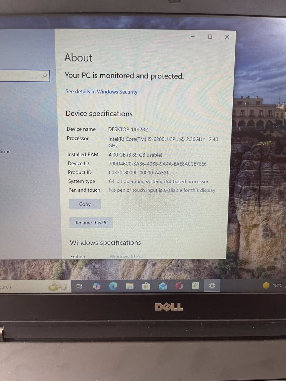 السلام عليكم pc dell intel cor i5
Ram 4g 256SSD
حاسبة نضيفة جدا ومستعمله 10 ايام بس اخذتها وما استعملتها للبيع سعرها250 الف وبيها مجال قليل مكاني صويره 
متواجد فيس واتصال ***********
