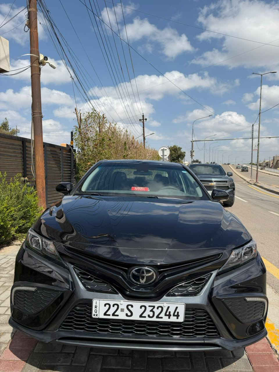 الـسـلام عليكم 🌹

كامري SE

📍موديل 2024
📍ماشيه   33 مشي امريكا يعني بعده زيرو
📍مكينه 2500 بانزين 
📍 السياره جاهزه من البرغي مابيه اي نقص
📍صور الحادث موجوده بالمنشور وبيه رصعه بالقماره اثر التحميل وماسويته ترجع pdr بس اني ماسويته لان ممبينه
📍صبغ البنيد فقط حتى الراديترات بلاديه الضربه سطحيه 
📍 مواصفات الـ SE معروفه 

   السعر : 198$

📍مكان السياره بغداد- المنصور 
      

📞***********
