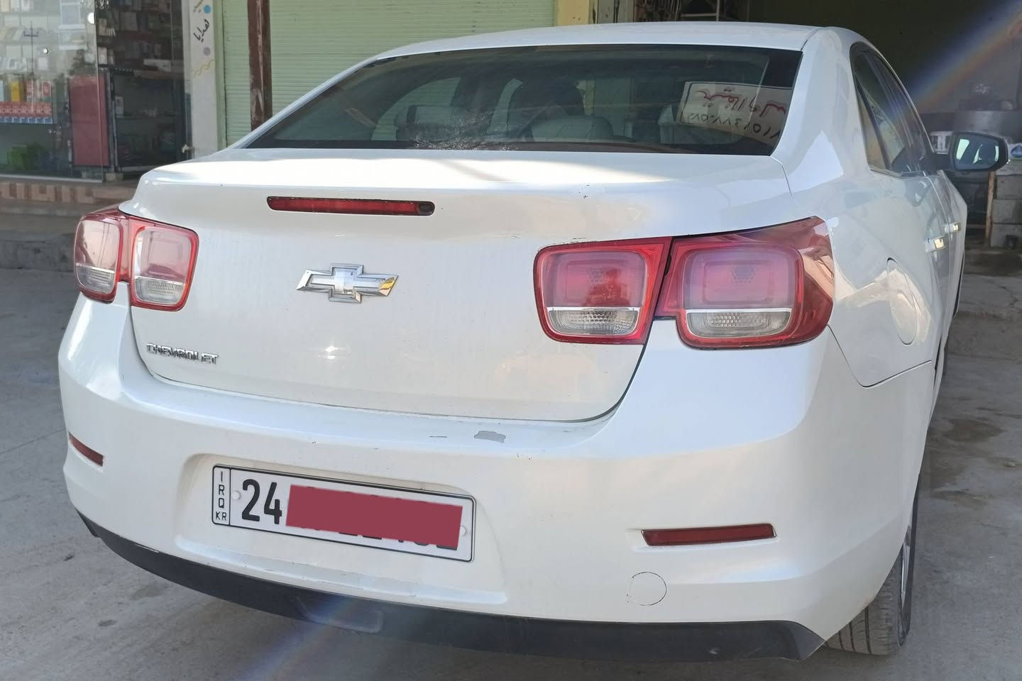 ماليبو 2013 LT مواصفاتها معروفه 
كبير ومحرك بشرط تايرات جديد طخم جديد السيارة جاهزة
السعر 106 للاستفسار ***********
