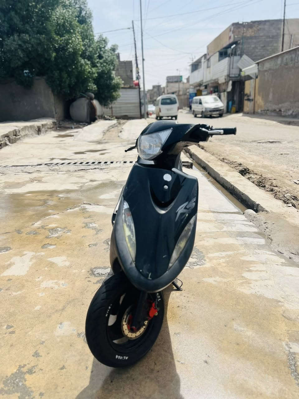 السلام عليكم للبيع دراجه ماكس عدله النضافه 95 بل ميه الدراجه كلها بلاديه وشرط الفحص جيب أقوى فيتر بل عراق وتعال السعر 750 وبيها مجال  بسيط جداا جداا جداا مال بيعه والله العضيم الدراجه تسوه اكثر لل ستفسار *********** العنوان بغداد العبيدي  ‬
