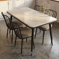 ميز مرمر • بدون كراسي • ١٢٠×٧٠