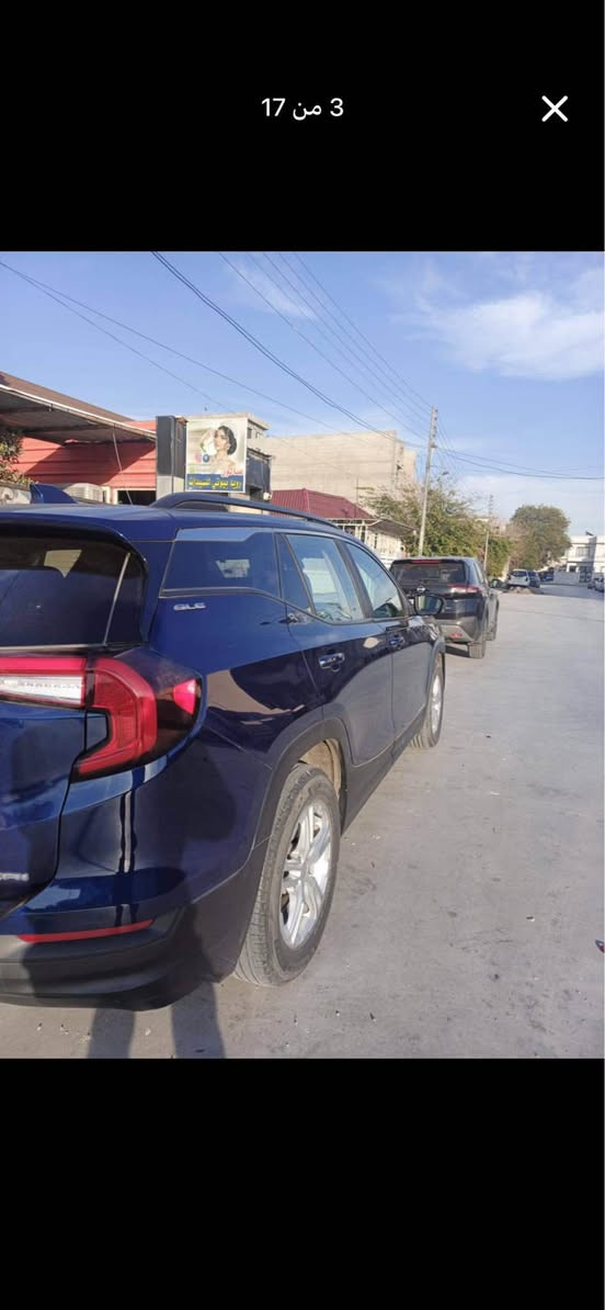 GMC تيران موديل (2022 )لون ازرق
رقم اربيل شرط التحويل
المحرك (4 سلندر ) (1500) تيربو T
الضرر :- السياره تبديل بنيد + الصندوق صبغ
السياره ماشية :- 61 الف كيلو  / الفئه :- SLE
(مواصفاتها) 
- توويل 
-   شاشة
- بصمه 4 ابواب + بصمه تشغيل عن بعد(REMOTE START) 
- هاند بريك بصمه + اوتو ستوب( AUTO STOP)+ اوتو ستارت(AUTO START ) 
- كامره خلفيه دواره 360 
- رادار امامي ( تحديد مسار) 
- حساسات امامية
- اكثر من نظام قياده 
- كشنات هيتر  +  تحكم استيرن  
- نظام مانع الانزلاق + نظام مانع الانحدار 
- تبريد قطعتين 
- جنطه بصمه كهربائية 
 السياره نظيفه وكلش حلوى
مكان السيارة كركوك
السعر ( 165) ويرهم مراوس 
للأستفسار أكثر تواصل خاص او على الرقم
*********** كركوك, العراق
