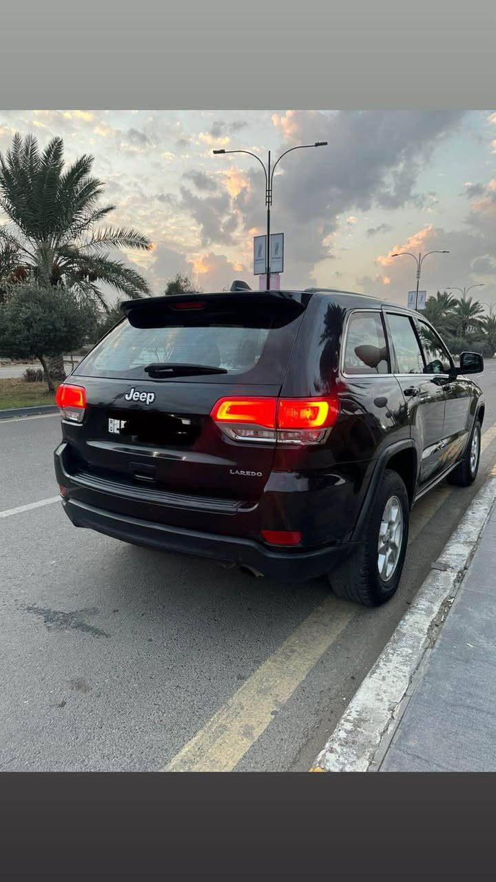 جيب لاريدو
2016
وارد امريكي 

مواصفات 

كامره 

حساسات 

كشنات مخمل 

شاشه اندرويد واي فاي بلوتوث waze

تحكمات ستيرين فول 

لون اسود 

قطعتين تبريد 
***********
متوفر واتساب بغداد, العراق
