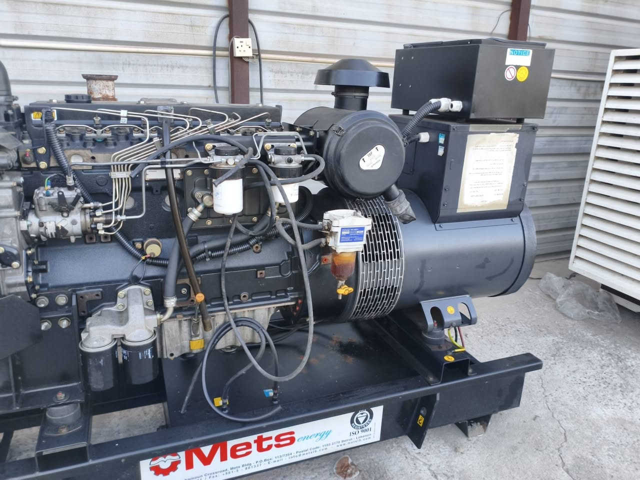 السلام عليكم ورحمه الله
للبيع
مولدة بيركنز إنكليزي 
6سلندر 100كيفي 
عدد ساعات التشغيل 6000ساعة 
مامشتغل داخل العراق
راس التوليد ايطالي
بلادي وضمان ع حمل 
*********** ابو شهم الزبيدي 
بغداد عوريج
