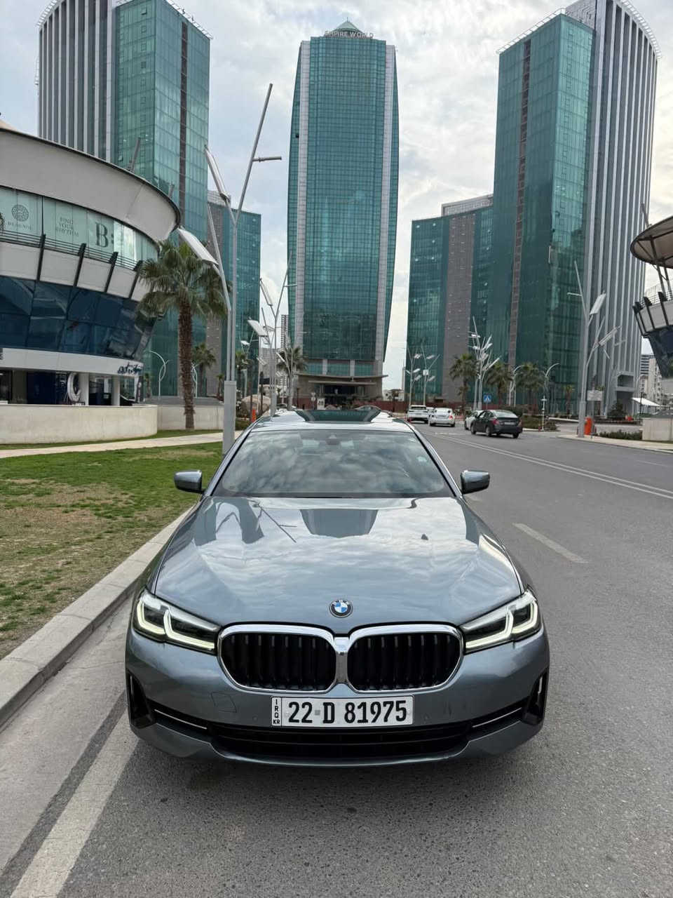 ‎السلام عليكم
BMW 
‎‏ 2021
530i 
 Luxury line 
                           بجم و خلفی کبس کل بلادی
                                  ارباکات کل سلیم ٪100 
                                     حادث :2 قطعة صبغ 
                                فقط 48 الف مایل ماشیە 
                                         فول فول مواصفات 
                                                              داتاشو
‎فتحه سلايت 
‎اناره داخليه متعدده الوان
‎رادار امامي جانبي ٣٦٠ درجه 
‎شاشه كبيره 
‎اوتو هولد اوتو ستوب
‎كاميرا خلفيه 
‎صندوك كهرباء 
                                        کل سیرفس ب وکالة 
‎رقم اربیل جدید
                                        صورە حادث موجود
‎مكانها اربيل 
                                                سیارة ب اسمي
‎السعر ٣٢٠ 💵💵  ورقه
وبيها مجال بَسيط 

***********

***********

رجاءً لحد يسأل بالتعليقات على السعر موجوده الارقام وتتدللون
