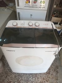 غساله كرافت ٨كيلو وسط نضافة ٩٠% سعره ٧٥الف وبيه مجال مكاني بغداد الزعف...