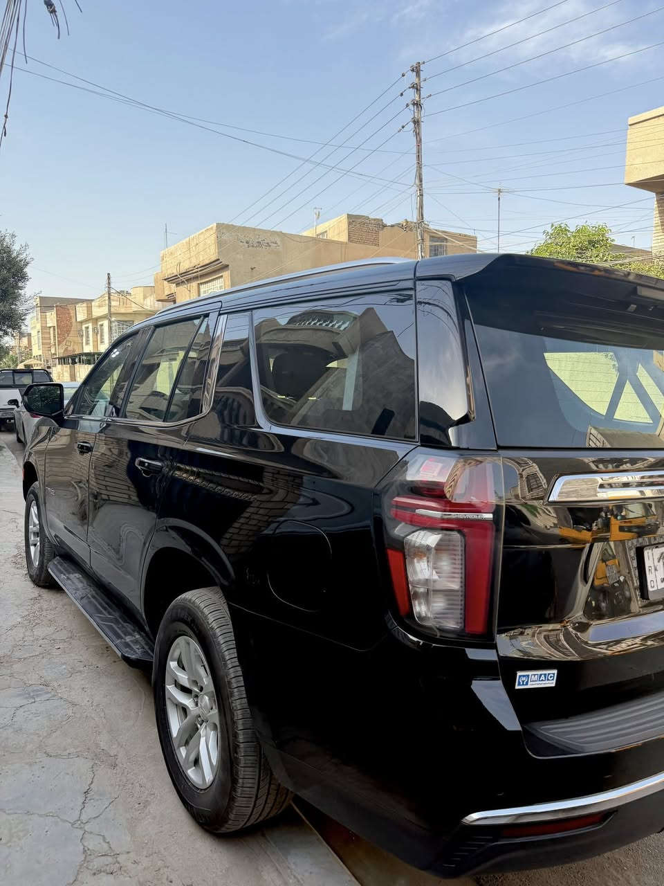 شيفروليت تاهو 2022 خليجي LS
وكالة منصور رقم بغداد باسمي ماشيه 119 
بصمة تشغيل ، بصمة ابواب ،ثلاجة ، تشغيل عن بعد ،دخول ذكي ، كشن كهرباء، اضاءة داخلية LED ، كاربلاي اندرويد اوتو ،كامره ، اوتو هولد ،رادار امامي وخلفي وجانبي، تنبيه تصادم،فرملة طوارى، حفاظ على المسار،  مساعد توجيه ، انذار المشاة الامامي ،
بارد  بالجاملغ الخلفي عكس السايق
مكانها بغداد ***********
