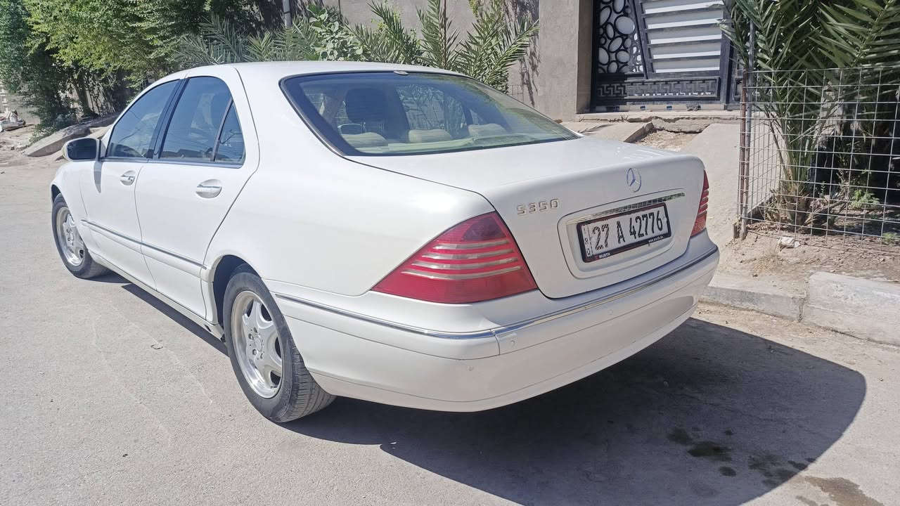 مرسدس غواص موديل ٢٠٠١
S350
وارد خليجي
مكفوله من الضربة والصبغ 
 بيها قطعتين رش 
رقم ذي قار الانكليزي الجديد وبسمي
محورها دبل
جاهزه من كل شي 
السعر 110ورقة  قفل
 مكان السياره ناصرية
***********
او واتساب
