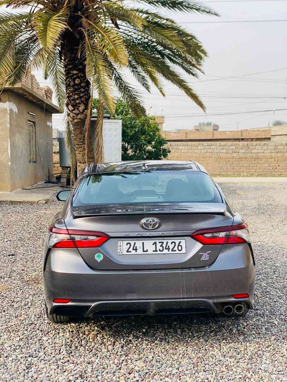 كامري 2022 مواصفات SE كشانه جلد 
مكان السيارة #القيارة
سيارة وضع الشركة بسمي تحويل ثاني يوم
الضرر بونيد

السعر 189 وبيه مجال تدلل
الاتصال على الرقم التالي ***********
