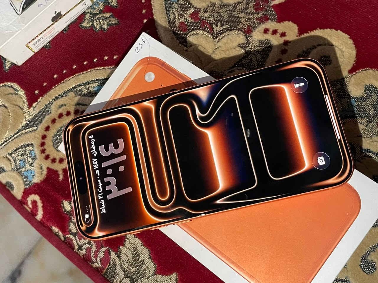 سلام عليكم
للبيع ايفون 17 برو ماكس 256 بطاريه 100 مكفول مشحون 10 مرات فقط كامل ملحقات نضافه 100
سعر 1875 وبي مجال ***********
