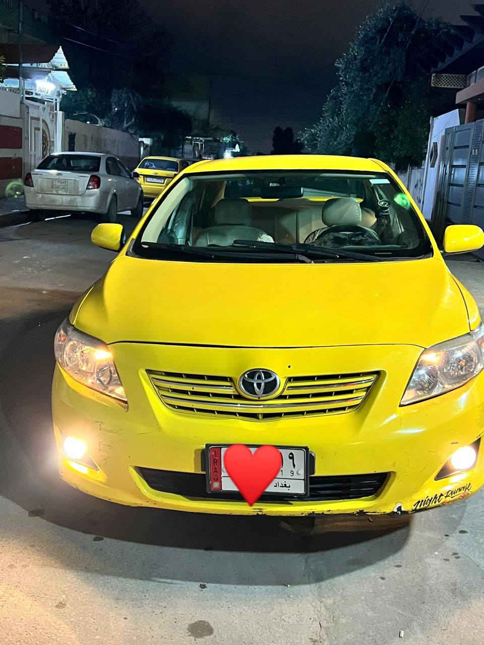 السلام عليكم كورلا موديل2009 خليجي فول مواصفات رقم بغداد مشروع وطني بسمي شرط التحويل بيه كربون  السعر 75وبي مجال قليل رقمي*********** بي واتساب
