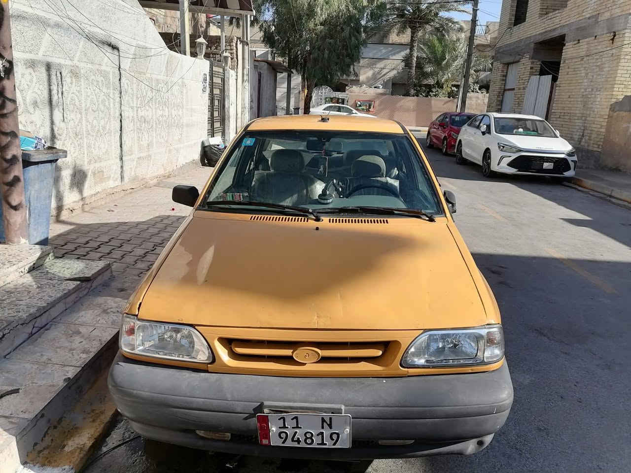 السلام عليكم سايبا ١٧ كير ومكينه جدد باتري جديد السياره مبدل بيه جاملغ الخلفي اليمنه وصبغ زوج جاملغات الخلفيه
تبريد نقص بس غاز  داخله نضيف  بسمي مصفره هيئه وغرامات تحويل ثاني يوم مكاني بغداد الغزاليه رقمي*********** 
السعر ٣٣ وبي مجال
