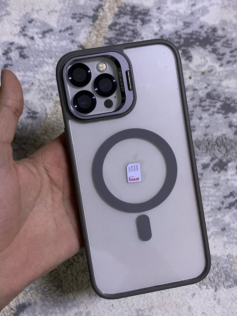 السلام عليكم جهاز ايفون 12 برو ماكس دبل سيمكارت ذاكره 256 بطاريه 85 بلادي مبدل فقط شاشهَ سعَر 425 مكَاني بغَداد غزاليه تواصل 
*********** واتساب فقط .
