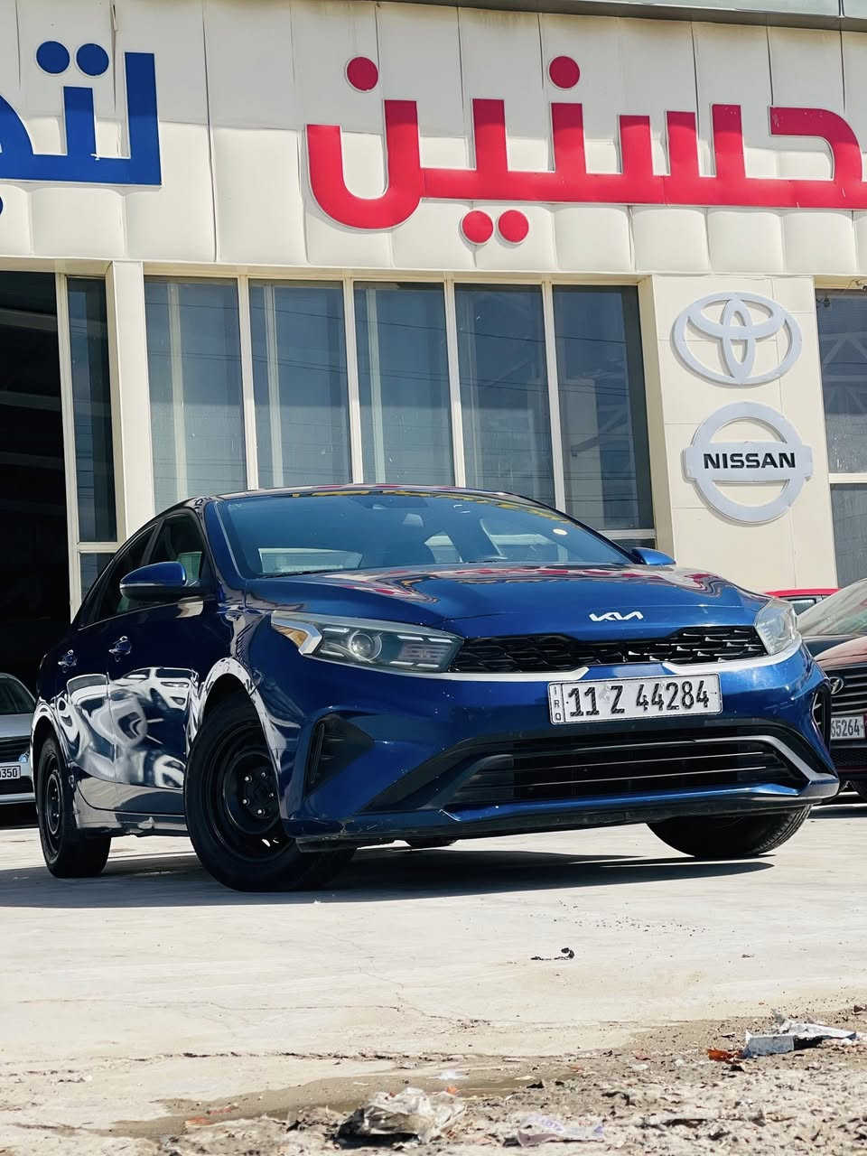 السلام عليكم للبيع سياره كيه فورتي موديل 2024 بدون حادث ماعدا  البنيد بي بارد ماشيه 38 رقم بغداد بااسمي السعر 145$ 
العنوان:بغداد تقاطع النهروان،رقم الهاتف:***********
