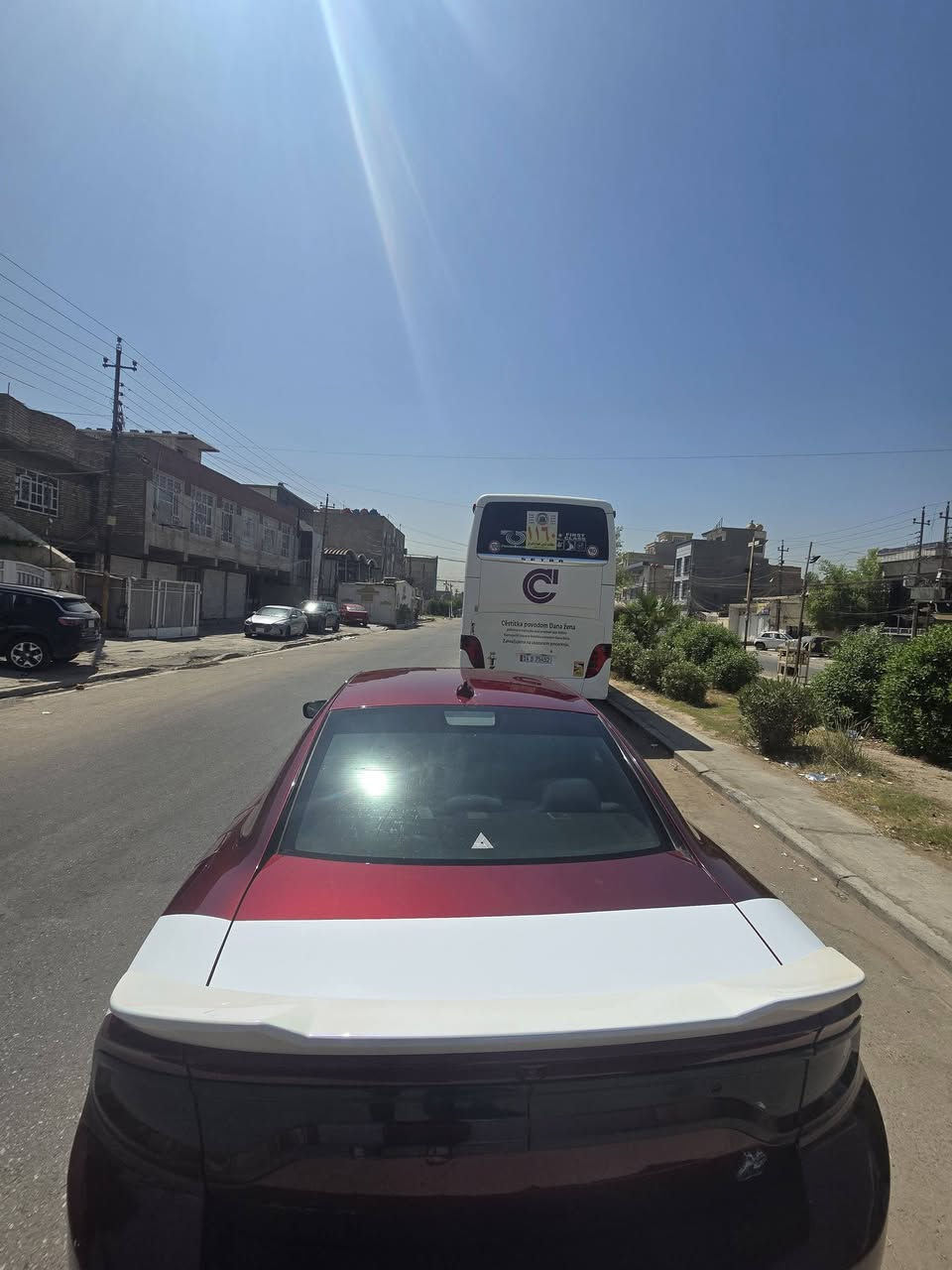 تشارجر ٢٠١٩ سكات باك
حادثها جاملغ وبنيد صبخ بيها بابتين السايق كلير من امريكا وبيها راس الشاصي تعمير بسيط كلش 

مكينه بلاد ما مفتوح بيها برغي الكير مبدل مال كصه بالكارتون 

ماشيه ٨١ الف 

كشنات مختمه نحله 

تدفئه كشنات 

حساسات خلفيه 

السياره عليها تفريغ يم الوادي 

ولف ماشميتو 

بلكات ريسنك 

زوج تايرات خلفيه جديده 

السياره استخدام يومي عادي ما نازله ساحه ابد 

بيها نواقص جدا بسيطه 

سعر ١٩٥ وبيها مجال بسيط 

***********
