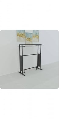 ستاند ملابس • حديد ثقيل • ١٢٠×٦٠×١٦٠