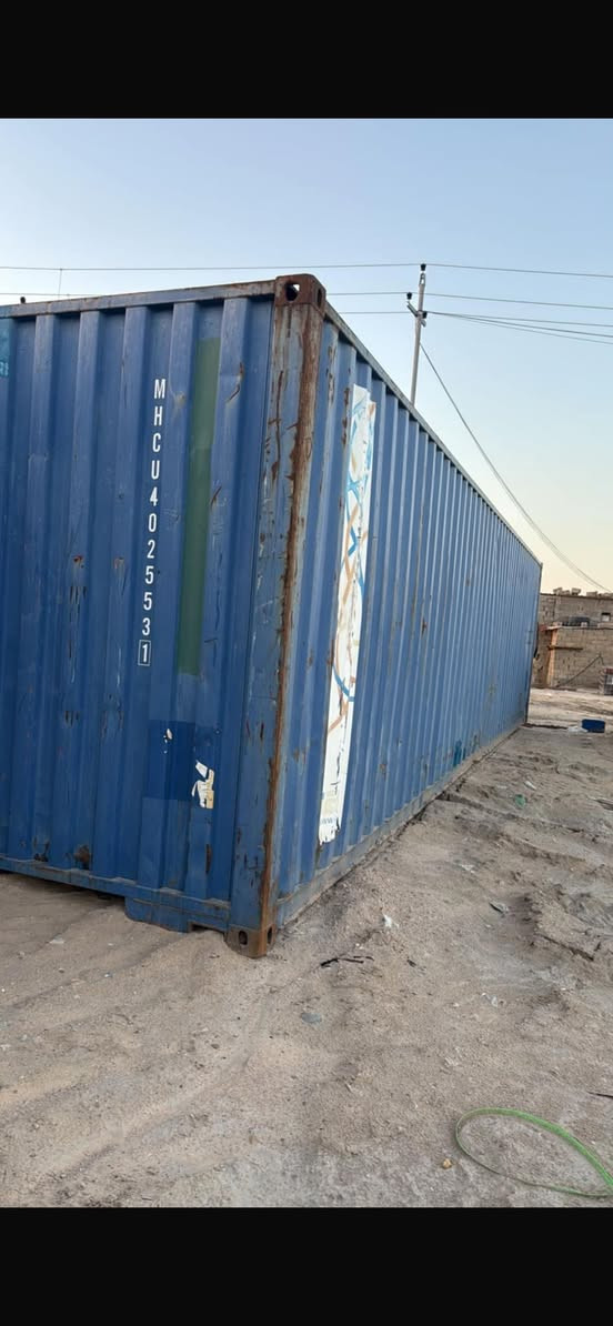 حاويات 40/قدم لبيع فقط
***********
